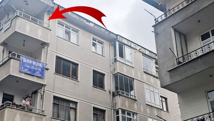 Günün en acı haberi: 10 günlük bebek 5. kattan düşerek can verdi! Babasının kucağındaymış... - Gündem