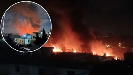 İsrail, Lübnan'a hava saldırısı başlattı! Bölgede alevler yükseliyor - Dünya