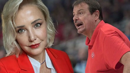Berna Laçin, zafer sırasında Ergin Ataman’ı hedef aldı! Sosyal medyada tepki yağdı - Magazin