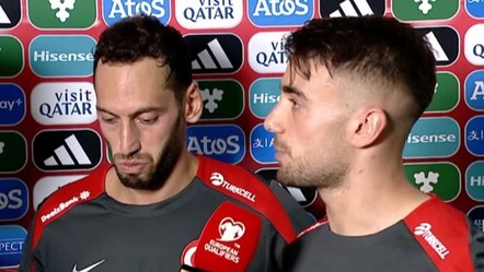 Hakan Çalhanoğlu kavga iddialarına tepki gösterdi: "Yunus'un gözü morarmadı!" - Spor