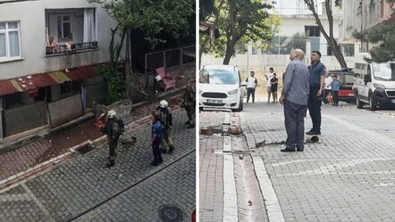Olayların ilçesi yine karıştı! Evini yakmaya çalışan şahıs, polislere saksı fırlattı - Yaşam