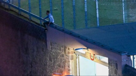 Almanya’nın en korunaklı cezaevinden kaçtı, tellerde yakalandı! - Dünya
