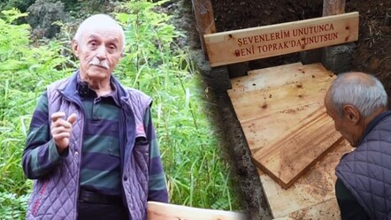Böyle mezar görülmedi! Yıllar içinde çürüyüp kaybolacak... Vasiyeti bile hazır - Yaşam