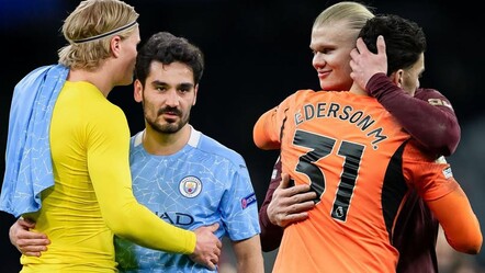 Haaland'dan Fenerbahçe ve Galatasaray'ın yıldızlarına veda! İlkay ve Ederson'a beğeni yağdı - Spor