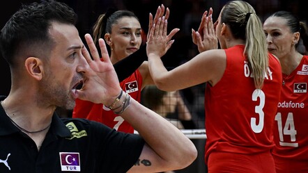 Şampiyonluğa tek adım kaldı! Santarelli: Belki mükemmel değiliz ama biz Türkiye'yiz - Spor