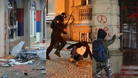 Sırbistan’da üniversite protestosu kanlı bitti: Onlarca gözaltı, çok sayıda yaralı var - Dünya