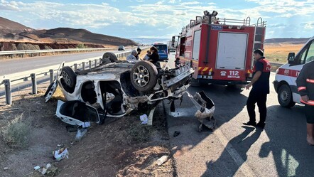 Çorum'da trafik kazasında can pazarı: Yaralılar var - 3. Sayfa