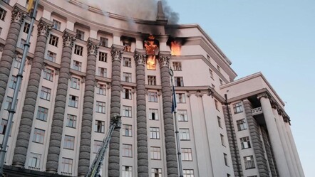 Kiev sabaha kabusla uyandı! Rus İHA'sı hükümet binasına isabet etti: Çok sayıda ölü ve yaralı var - Dünya