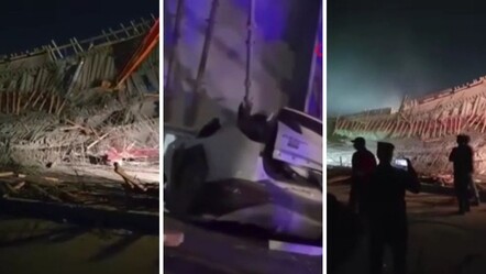 Irak'ta köprü çöktü, araçlar altında kaldı! Ölü ve yaralılar var - Dünya