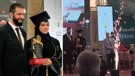 Suriye First Lady'si üniversiteden mezun oldu: Diplomasını eşinin elinden aldı - Dünya