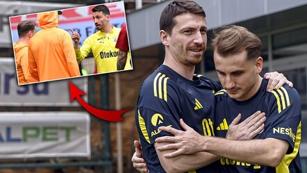 Derbide birbirine girmişlerdi! Sosyal medya bu kareleri konuşuyor: Kerem-Mert Hakan buluşması - Spor