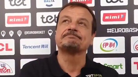 Ergin Ataman'ın duygusal anları: Gözleri yaşardı - Spor