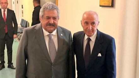 Hikmet Çetin ve Feti Yıldız'dan 15 dakikalık görüşme! - Politika