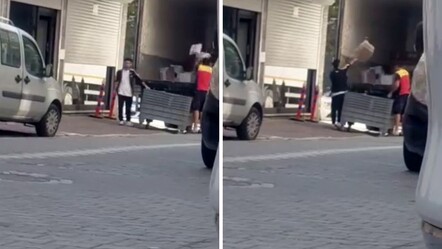 Kargo firması çalışanlarından tepki çeken hareket! Hepsini fırlattı - 3. Sayfa