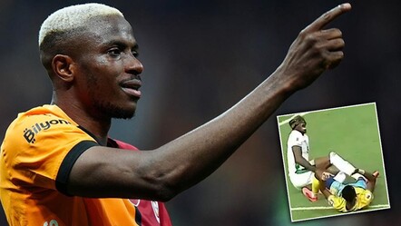 Milli maçta sakatlanmıştı! Son durumu belli oldu: Osimhen'den ilk açıklama - Spor