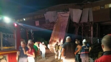 Damperi açılan kamyon kömür bandına, arkadan gelen araç da kamyona çarptı: Yaralılar var - 3. Sayfa