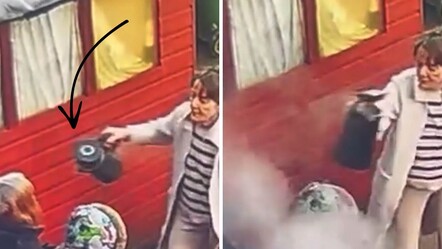 20 yıllık komşusuna dehşeti yaşattı! Kafasından aşağıya döktü: Neye uğradığını şaşırdı - Dünya