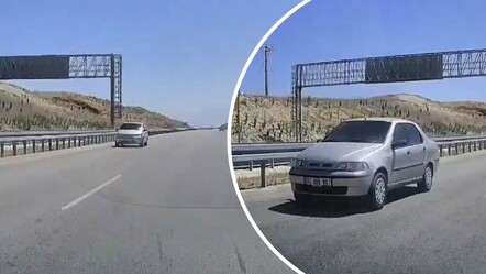 Ters yönde gidip herkesi tehlikeye attı! Bahanesi saç baş yoldurur - Gündem
