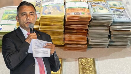 Manavgat Belediye Başkanı Kara'nın rüşvet deposu ifşa oldu! Külçe külçe altınlar, tomar tomar dövizler... - Gündem