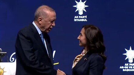 Beykoz Belediye Başkan Vekili Özlem Vural Gürzel AK Parti'de! Rozetini Erdoğan taktı - Güncel