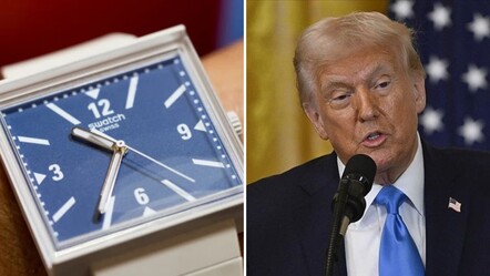 İsviçreli saat üreticisi Swatch'tan Trump'a 'pahalı' gönderme! 3 ve 9 yer değiştirdi, 2 günde tükendi - Dünya