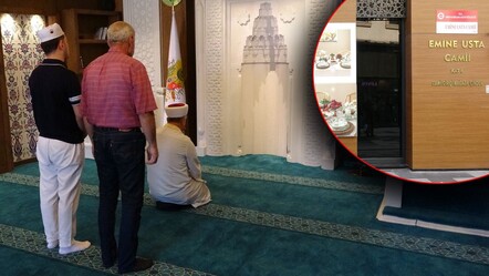 Karadeniz'de şaşırtmayan olay! 6. kattaki camiye, mağazanın içinden çıkıyorlar - Yaşam