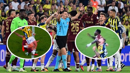 Fenerbahçe - Trabzonspor maçına VAR damga vurdu: 1 gol iptal edildi, 1 kırmızı kart çıktı - Spor