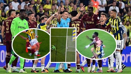 Fenerbahçe - Trabzonspor maçına VAR damga vurdu: Bir gol iptal edildi, bir kırmızı kart, bir gol beklentisi - spor