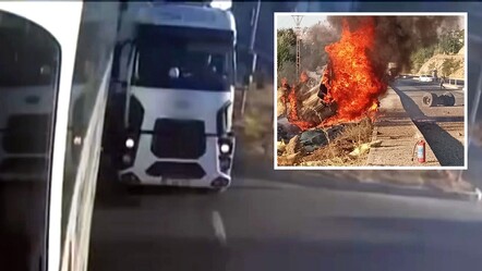 Malatya’da korkunç kaza! Freni boşalan tır yolcu otobüsüne çarptı, alev aldı - 3. Sayfa