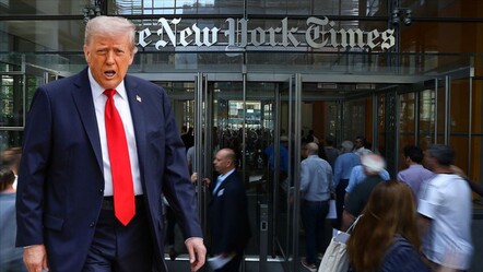 Trump'tan New York Times'a 15 milyon dolarlık dava! ''Karalama kampanyası sona eriyor'' - dunya