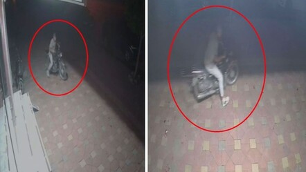 Evinin önündeki motosikleti çalındı! Hırsızın rahatlığına şaştı kaldı - Yaşam