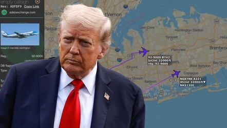 Trump'ın Londra uçuşunda korku dolu anlar! Çarpışma tehlikesi atlattı - Dünya