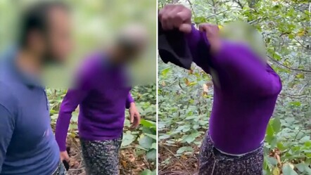 Fındık bahçesinde kadın kıyafetiyle yakalandılar! Baba oğul tutuklandıs - Gündem