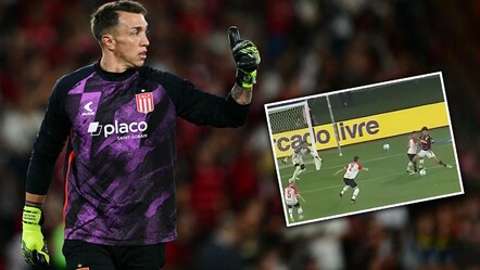 Muslera neye uğradığını şaşırdı! Libertadores Kupası'nda 16'ıncı saniye golü - Spor