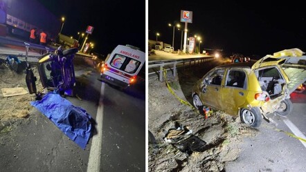 Aracın hurdaya döndüğü kazada 1 kişi hayatını kaybetti - 3-sayfa