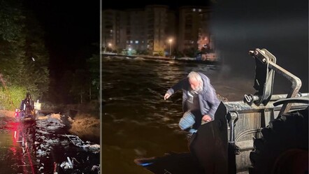 Metrekareye düşen yağmur felaketi getirdi! Rize'de kabus dolu gece - Yaşam