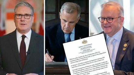 Kanada, İngiltere ve Avustralya Filistin Devleti'ni resmen tanıdı! - gundem