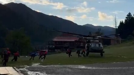 Ayder Yaylası yolu kapandı, tahliye başladı! Askeri helikopterler devrede - Gündem
