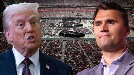 Binlerce kişi Charlie Kirk'ü anma töreninde toplandı! Donald Trump konuşma yapacak - Dünya