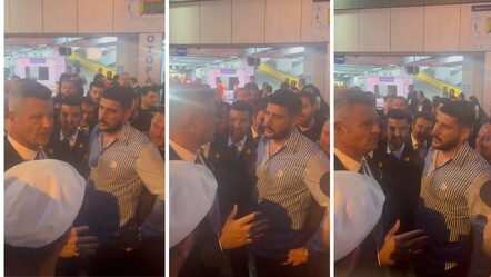 Seçim sonrası soluğu yeni başkanın yanında aldı! Sadettin Saran ve Cem Gölbaşı arasında dikkat çeken konuşma - Spor