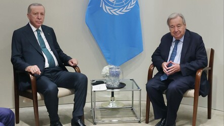 Cumhurbaşkanı Erdoğan, BM Genel Sekreteri Guterres ile bir araya geldi - Gündem