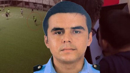Polis memuru halı sahada hayatını kaybetti! O anlar kamerada - 3. Sayfa
