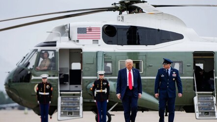 Trump’ın helikopterine lazer saldırısı! Son anda... - Dünya