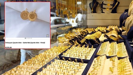 Altında fiyatlar uçtu! Sahtecilik patladı, 225 liraya çeyrek satılıyor - Ekonomi