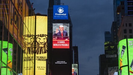 Cumhurbaşkanı Erdoğan'ın tarihi sözü Times Meydanı'nda - Dünya