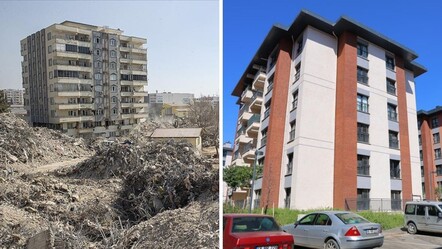 Kahramanmaraş depreminin simge noktalarındandı! 1400 kişiye mezar olan Ebrar Sitesi yeniden ayakta - Gündem