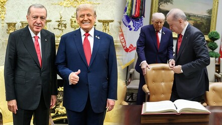 Tarihi zirveden kareler: Trump, Erdoğan'ın sandalyesini tuttu - Gündem