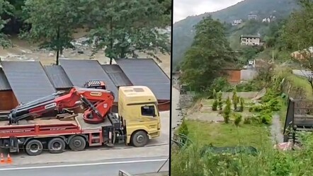Fırtına Vadisi’nde sel sonrası hareketlilik: Bungalovlar tek tek kaldırılıyor - Yaşam