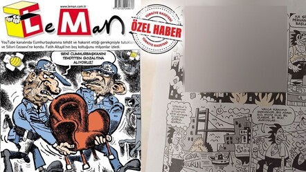 Skandal karikatür davasında tahliye kararı: Leman Dergisi'nden üç isim serbest bırakıldı - Gündem