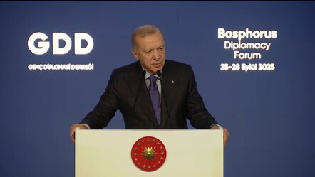 Cumhurbaşkanı Erdoğan boş koltuklara konuşan Netanyahu'ya seslendi! "Alma mazlumun ahını çıkar aheste aheste" - Politika